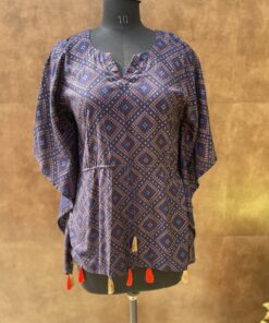 BANDHANI PRINT KAFTAAN