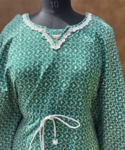 PRINTED COTTON KAFTAAN