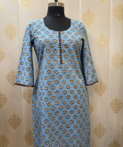 COTTON PRINTED KURTA