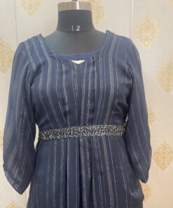 GEORGETTE DRESS WITH HANDWORK
